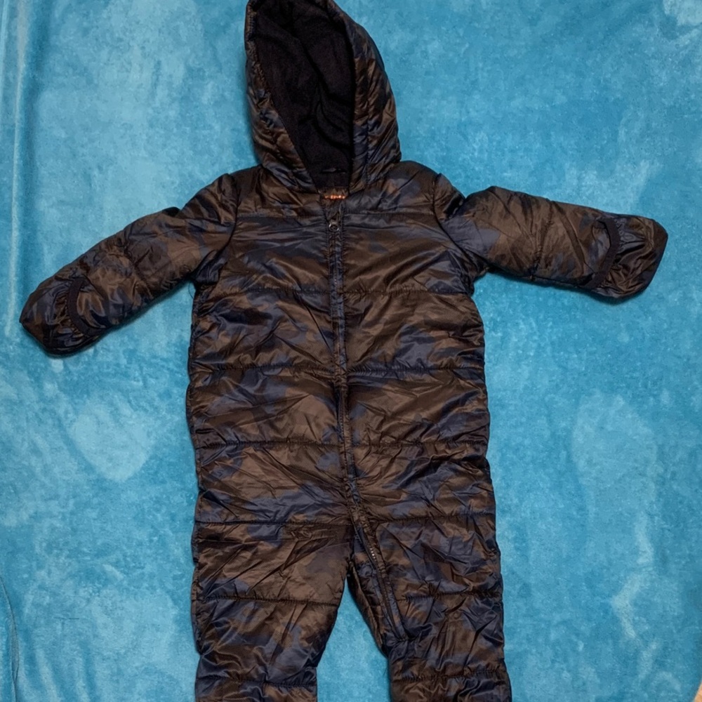 Joe Fresh Dark Blue Boy Winter One Piece